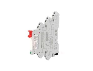 Przekaźnik interfejsowy, SPDT, Napięcie Cewki: 24VAC,24VDC, na szynę DIN 1SVR405541R3220