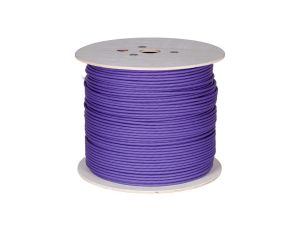 Kabel teleinformatyczny F/FTP kat.6A wewnętrzny B2ca LSZH fioletowy NEKU /500m/