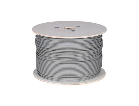 Kabel teleinformatyczny U/UTP kat.6 wewnętrzny B2ca LSZH szary NEKU /500m/