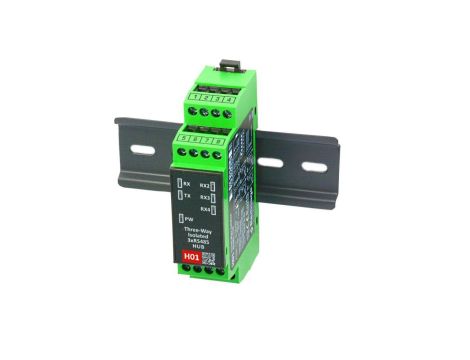 Koncentrator HUB RS485 jednostronna izolacja 3kV DC