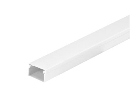 Listwa elektroinstalacyjna kanał kablowy BKK 16x16mm korytko z pokrywą i taśmą montażową 2-stronną / 2 m / 4/EB/KK 16x16/TS