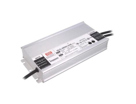Zasilacz impulsowy, LED, 480W, 24VDC, 1020A, 90305VAC, IP65, 94 HLG-480H-24A