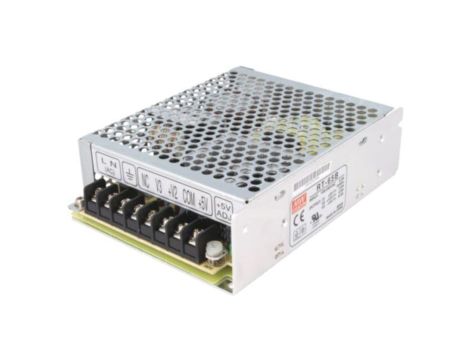 Zasilacz impulsowy, do wbudowania,modułowy, 64,6W, 5VDC, OUT: 3 RT-65B