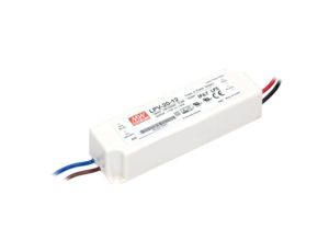 Zasilacz impulsowy, LED, 20W, 12VDC, 1,67A, 90264VAC, 127370VDC LPV-20-12