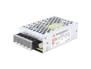 Zasilacz impulsowy, do wbudowania,modułowy, 25W, 5VDC, 5A, OUT: 1 RS-25-5