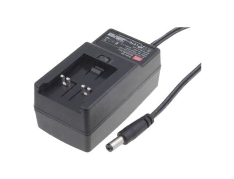 Zasilacz impulsowy, sieciowy,wtykowy, 5VDC, 3A, 15W, Wyj: 5,5/2,1 GE24I05-P1J