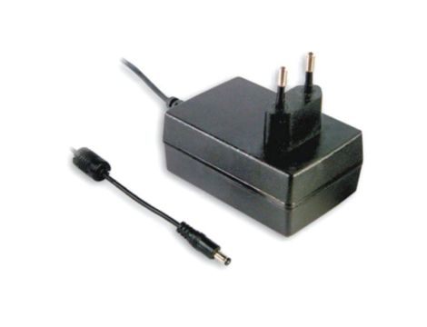 Zasilacz impulsowy, sieciowy,wtykowy, 12VDC, 1,5A, 18W, 85 GSM18E12-P1J