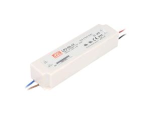 Zasilacz impulsowy, LED, 60W, 12VDC, 5A, 90264VAC, 127370VDC LPV-60-12