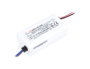 Zasilacz impulsowy, LED, 16,8W, 1248VDC, 350mA, 90264VAC, IP42 APC-16-350