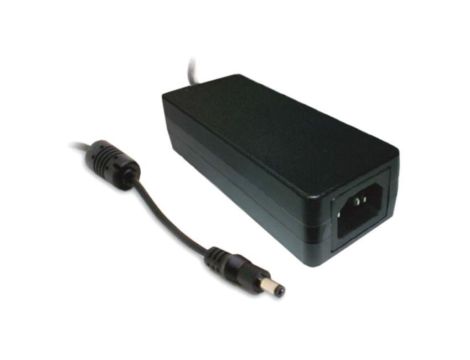 Zasilacz impulsowy, 18VDC, 3,33A, Wyj: 5,5/2,1, 60W, 90264VAC GST60A18-P1J