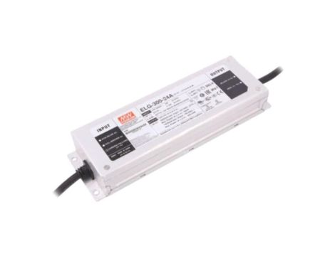 Zasilacz impulsowy, LED, 300W, 24VDC, 6,2512,5A, 100305VAC, IP67 ELG-300-24A