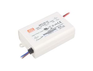 Zasilacz impulsowy, LED, 36W, 12VDC, 3A, 90264VAC, 127370VDC APV-35-12