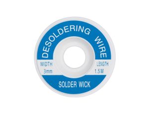 Taśma rozlutownicza plecionka do odsysania cyny 3mm / 1,5m LUT0031-3