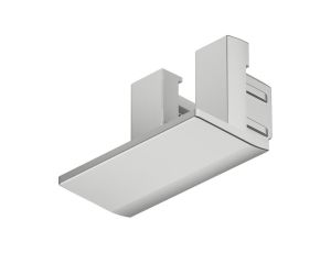 Zaślepka, srebrna, do Profilu LED 1103 Häfele Lighting, 83395766