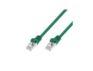 Patchcord LAN Miedź Kabel sieciowy skrętka Extralink Kat.7 S/FTP 10m 20G Zielony