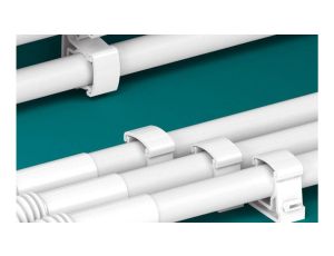 RL 28 Uchwyt U zamykany biały