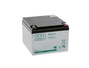 Akumulator VRLA AGM 12V 26Ah (żywotność 10-12lat) SBL26-12i