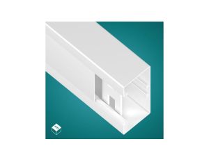 AKS Zielonka Listwa KPP 60/130 biała