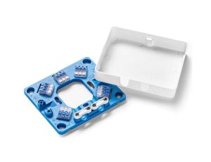 Puszka do podłączeń AGD np. kuchenek 128x110x22mm 5 szybkozłączek 4mm biała HAD02 35444206