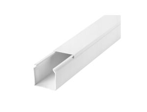 Listwa elektroinstalacyjna kanał kablowy STANDARD BKK 40x40mm korytko z pokrywą / 1 m / 4/EB/KK 40x40/1M