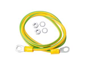 Kabel uziemiający gotowy zestaw z nakrętkami LGY 4 mm2 0,6m (EK-22)