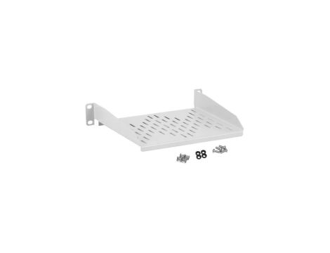 PÓŁKA STAŁA DO SZAFY RACK 10 1U 200 MM SZARA 7-10/PJS-1U-200/01