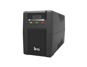 UPS 600VA 360W plastikowa obudowa Tower, 1x 7Ah 12V, 2x schuko Line-interactive TM-LI2-0k6-PC-1x7-F2