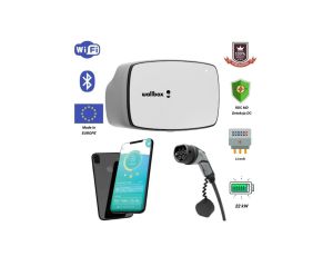 EVSE Stacja ładowania Wallbox Commander 2S 5m Biały