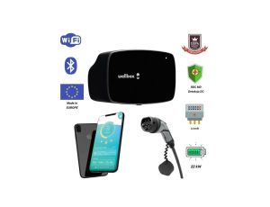 EVSE Stacja ładowania Wallbox Commander 2S 5m Czarna