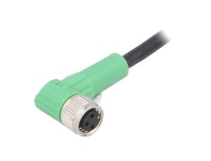 Kabel do czujników/automatyki, M8, Ilość -PINów: 3, kątowe, 10m, wtyk, 4A SAC-3P-10,0-PVC/M8FR