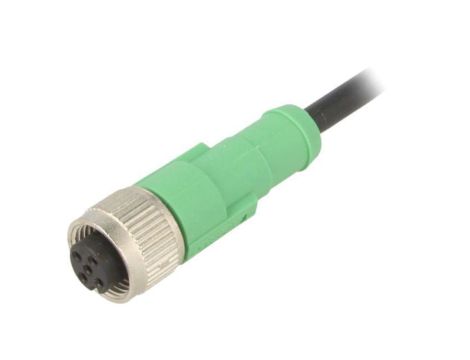 Kabel do czujników/automatyki, M12, Ilość -PINów: 5, proste, 1.5m, wtyk SAC-5P-1,5-PVC/M12FS