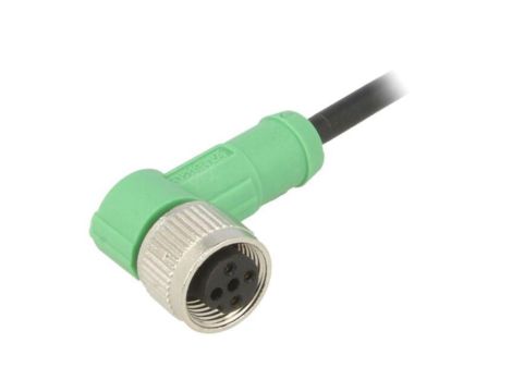 1414552 Kabel do czujników/automatyki, M12, Ilość pinów: 3, kątowe, 1.5m, wtyk