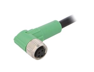 Kabel do czujników/automatyki, M8, Ilość -PINów: 4, kątowe, 3m, wtyk, 30VAC SAC-4P-3,0-PVC/M8FR