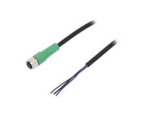 Kabel do czujników/automatyki, M8, Ilość -PINów: 3, proste, 10m, wtyk, 4A SAC-3P-10,0-PVC/M8FS