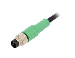 Kabel do czujników/automatyki, M8, Ilość -PINów: 3, proste, 3m, wtyk, 250VAC SAC-3P-M8MS/3,0-PVC
