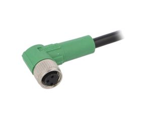 Kabel do czujników/automatyki, M8, Ilość -PINów: 3, kątowe, 3m, wtyk, 250VAC SAC-3P-3,0-PVC/M8FR