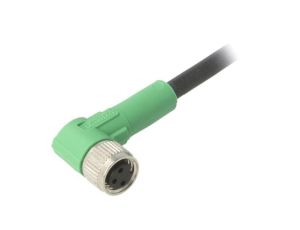 Kabel do czujników/automatyki, M8, Ilość -PINów: 3, kątowe, 3m, wtyk, 60VAC SAC-3P-3,0-PUR/M8FR