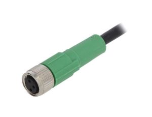 Kabel do czujników/automatyki, M8, Ilość -PINów: 3, proste, 1.5m, wtyk, 4A SAC-3P-1,5-PVC/M8FS