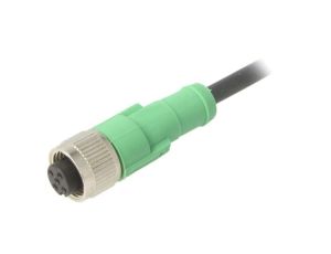 1669835 Kabel do czujników/automatyki, M12, Ilość pinów: 5, proste, 3m, wtyk, 60VAC