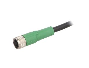 1669712 Kabel do czujników/automatyki, M8, Ilość pinów: 3, proste, 1.5m, wtyk, 4A