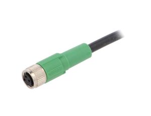 1669725 Kabel do czujników/automatyki, M8, Ilość pinów: 3, proste, 3m, wtyk, 60VAC