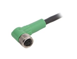 Kabel do czujników/automatyki, M8, Ilość -PINów: 4, kątowe, 1.5m, wtyk, 4A SAC-4P-1,5-PUR/M8FR