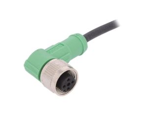 1668247 Kabel do czujników/automatyki, M12, Ilość pinów: 4, kątowe, 5m, wtyk, 4A