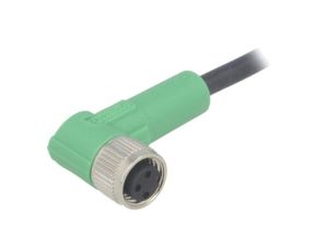 1694169 Kabel do czujników/automatyki, M8, Ilość pinów: 3, kątowe, 10m, wtyk, 60VAC
