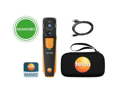Kamera termowizyjna 256x192 Testo 860i / ZESTAW WALIZKOWY / DO SMARTFONA