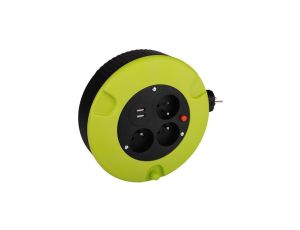 Przedłużacz bębnowy 5m z USB GW-0176