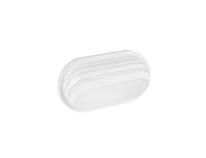 Oprawa piwniczna owalna 24W biała GW-0180
