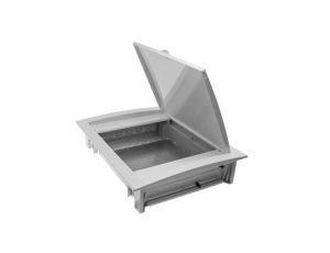 Rozdzielnica multimedialna teleinformatyczna PO-2P biała drzwi plastikowe IP40 C.1524-IT/B bez płyty osprzętowej