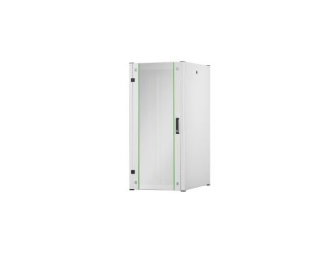 Szafa sieciowa stojąca Hyper Pro 19 32U rack 600x800, drzwi przód szyba, szary, 1000kg DN-51006