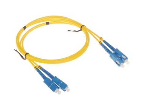 Patchcord światłowodowy jednomodowy PC-2SC/2SC-1 1m